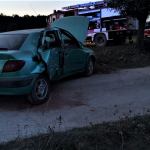 Wypadek we Włościbórku, w gminie Sępólno Krajeńskie.