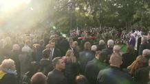Kornel Morawiecki spoczął na Powązkach Wojskowych. W uroczystościach pogrzebowych wziął udział m.in. prezydent