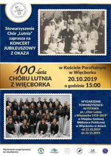 Chór "Lutnia" w Więcborku obchodzi jubileusz 100-lecia