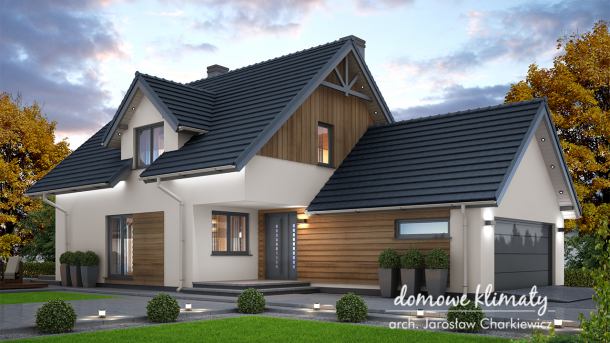 Dom z drewnianą elewacją jako nowoczesny sposób na ściany inspirowane naturą