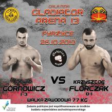 Dawid Górnowicz z Myśligoszczy, w gminie Debrzno, wraca do klatki MMA