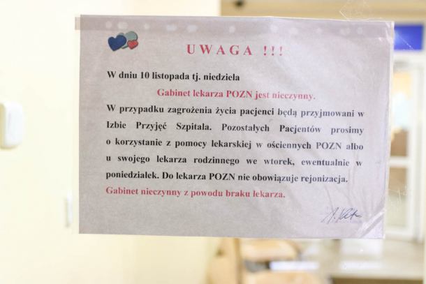 Radni powiatowi w Tucholi odłożyli głosowanie stanowiska w sprawie nocnej i świątecznej opieki medycznej