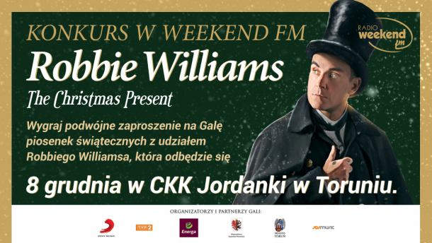 Konkurs Weekend FM: wygraj bilety na świąteczny koncert Robbiego Williamsa w Toruniu!