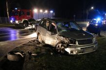 "To był ułamek sekundy". Groźnie wyglądająca kolizja w Człuchowie (FOTO)