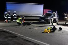 Wypadek z udziałem skutera na berlince. Są wstępne ustalenia