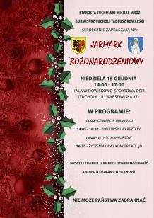 Dziś (15.12) w Tucholi Jarmark Bożonarodzeniowy