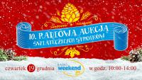 W czwartek "10. Radiowa aukcja świątecznych stroik&oacute;w w Weekend FM". Zdobądź stroik i pom&oacute;ż chorym