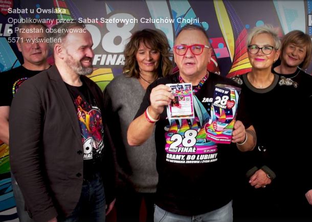Jurek Owsiak osobiście zaprasza na finał WOŚP w Człuchowie (WIDEO). Sprawdzamy też, co będzie się działo w regionie