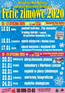 Sprawdzamy, jak zapowiadają się ferie zimowe w Kościerzynie
