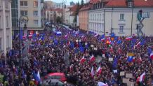 Marsz tysiąca tóg w Warszawie. "Determinacja rządzących do podporządkowania sądów przekracza naszą wyobraźnię"