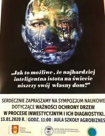 W poniedziałek (13.01) sympozjum naukowe w Człuchowie o ochronie drzew