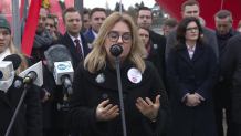Wdowa M. Adamowicz i prezydent Gdańska na otwarciu Alei Pawła Adamowicza. "Bardzo się cieszę z tej inicjatywy"