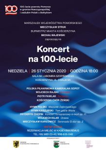 Koncert w Kościerzynie z okazji 100-lecia powrotu Pomorza w granice Rzeczpospolitej