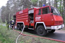 Steyr OSP w Rzeczenicy naprawiony. Druhowie niezmiennie starają się jednak o wymianę tego wozu na nowy