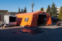 Chojnicki szpital dysponuje już namiotem pneumatycznym zakupionym w związku z epidemią koronawirusa