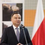 Prezydent Andrzej Duda podczas wizyty w Człuchowie - styczeń 2019 r. fot. ppm