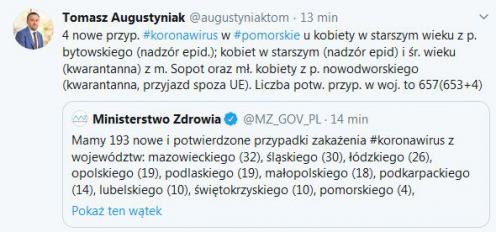 Kolejny przypadek zakażenia koronawirusem w powiecie bytowskim (AKTUALIZACJA)