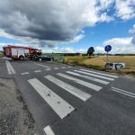 12 licpa tego roku w wypadku na skrzyżowaniu w Konarzynkach poszkodowanych zostało pięć ośób. fot. KP PSP w Chojnicach