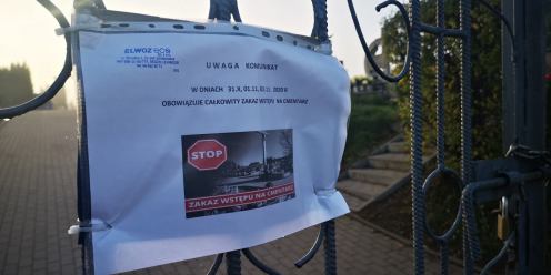"Jesteśmy wszyscy zaskoczeni, załamani po prostu, bo z tego żyjemy całą zimę". Cios dla sprzedawc&oacute;w kwiat&oacute;w i zniczy