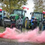 Protest rolników w Chojnicach. fot. A. Jażdżejewski/Weekend FM