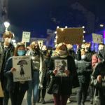 Strajk Kobiet w Człuchowie, 3 listopada 2020 r. fot. A. Jażdżejewski/Weekend FM
