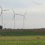 Turbiny wiatrowe w okolicach miejscowości Lichnowy w gminie Chojnice