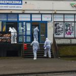 Nieznani sprawcy wysadzili bankomat w Bytowie. fot. Marcin Pacyno