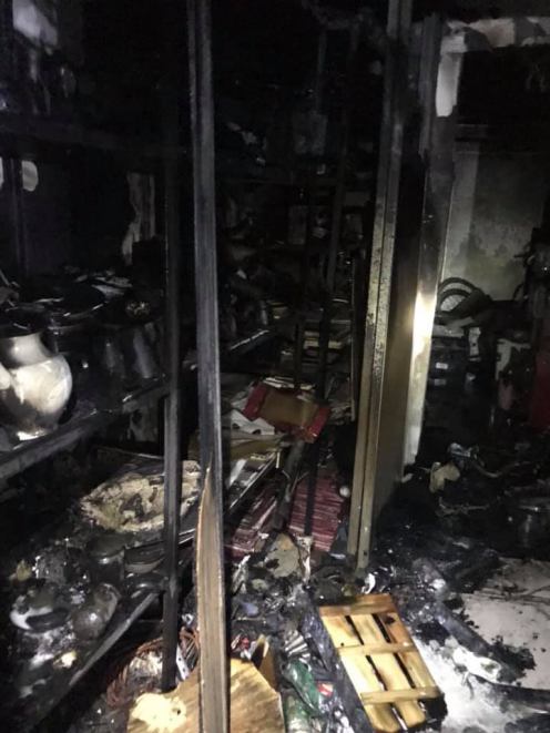Pożar kotłowni w budynku mieszkalnym w Kornem k. Kościerzyny. Nie ma poszkodowanych