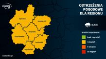 Możliwe burze i ulewny deszcz. IMGW wydał alerty dla naszego regionu