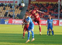"Na tabelę będziemy patrzeć na koniec sezonu". Chojniczanka pokonała Sokoła Ostróda 2:0 i jest wiceliderem II ligi (RELACJA, FOTO)