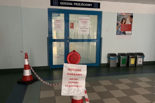 Ze Szpitala Specjalistycznego w Chojnicach znika jeden z oddziałów covidowych