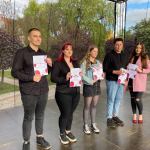 Laureaci Pomorskiego Przeglądu Piosenki Młodzieżowej w Człuchowie. fot. S. Kaczyński/Weekend FM