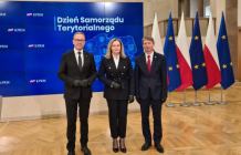 Burmistrz Brus z Odznaką Honorową za Zasługi dla Samorządu Terytorialnego
