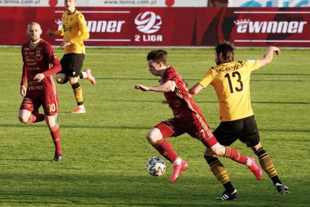 Chojniczanka straciła szanse na bezpośredni awans do I ligi. Promocję wywalczył GKS Katowice