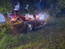 Trzy osoby ranne w wypadku na trasie Stary Barkoczyn - Sobącz (FOTO)