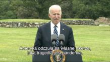 Joe Biden: USA przekażą biednym krajom pół miliarda dawek szczepionki na COVID-19