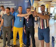 Piotr Mojka z Chojnic Mistrzem Polski policjantów w tenisie stołowym