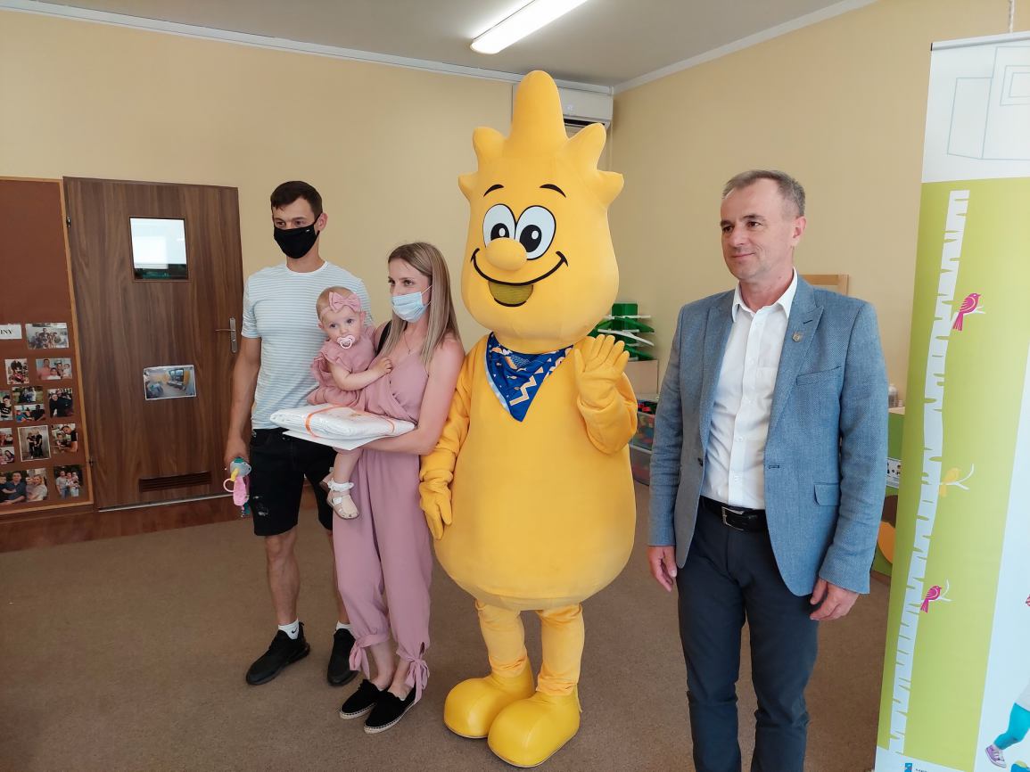 Burmistrz Sępólna Krajeńskiego już po raz dziesiąty witał nowo narodzone dzieci w gminie
