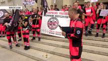 Protesty ratowników medycznych w całej Polsce. Domagają się podwyżek