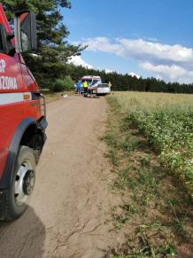 Wypadek z udziałem motocyklisty. Do zdarzenia doszło w niedzielę w gminie Lipnica