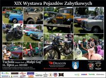 W najbliższą niedzielę (11.07) w Tucholi odbędzie się już 19. Wystawa Pojazdów Zabytkowych