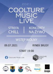Koncert lokalnych artystów w Brusach w ramach cyklu Coolture Music Live