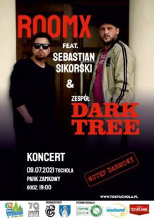 ROOMX i Sebastian Sikorski oraz DarkTree zagrają w piątek w Tucholskim Ośrodku Kultury