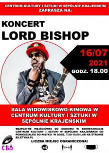 Lord Bishop Rocks wystąpi dzisiaj w Sępólnie Krajeńskim