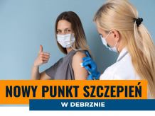 W Debrznie będzie można zaszczepić się w mobilnym punkcie szczepień. "Nie trzeba się wcześniej rejestrować"