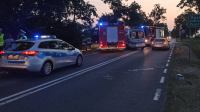 Czołowe zderzenie dw&oacute;ch samochod&oacute;w na drodze Chojnice - Tuchola. Sprawca był pijany, miał 1,5 promila (Aktualizacja)