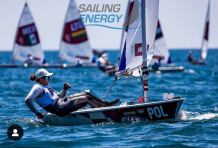 Magdalena Kwaśna nieznacznie oddaliła się od czołówki olimpijskich regat w klasie Laser Radial