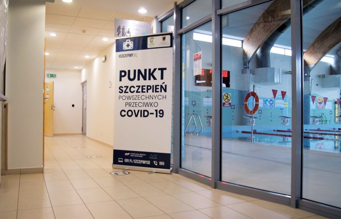 24 lipca punkt szczepień powszechnych w AQUA Centrum w Kościerzynie zawiesi swoją działalność
