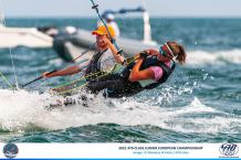Oliwia Laskowska z Chojnickiego Klubu Żeglarskiego szósta w Mistrzostwach Europy Juniorów w olimpijskiej klasie 470