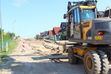 Trwa przebudowa kolejnych dróg w Kościerzynie. Obecnie remontowane są trzy ulice